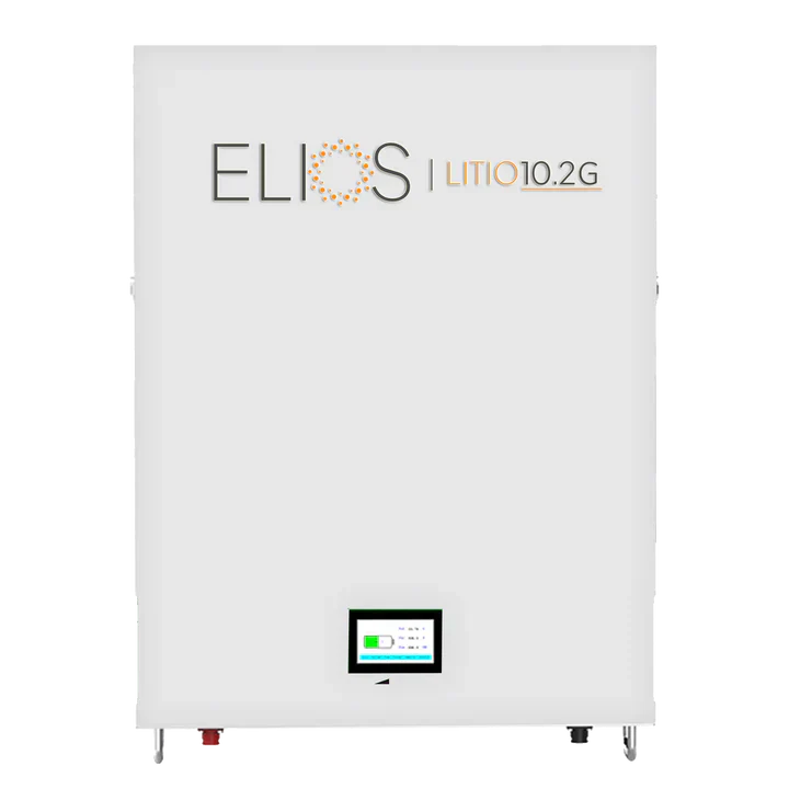 Elios Litio10.2G - 10,24 kWh | Système de Stockage d'Énergie Solaire Hybride Mural